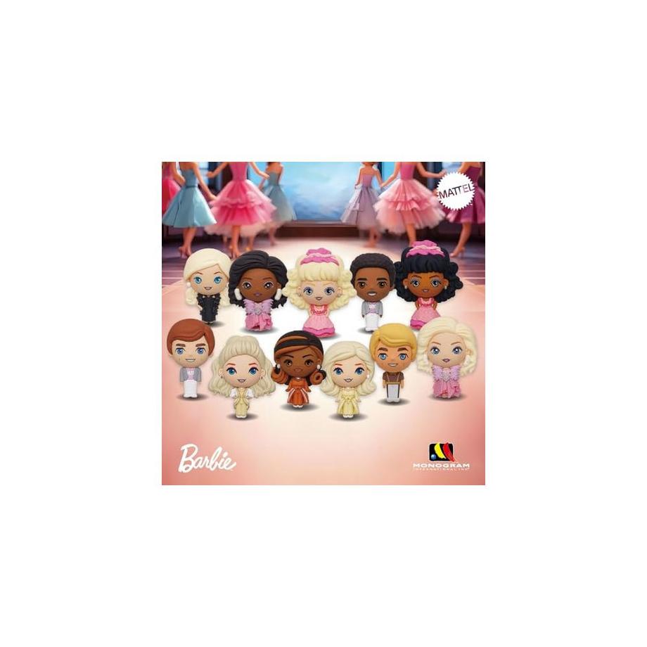 Monogram Figurine 3D Barbie Blind Pack  