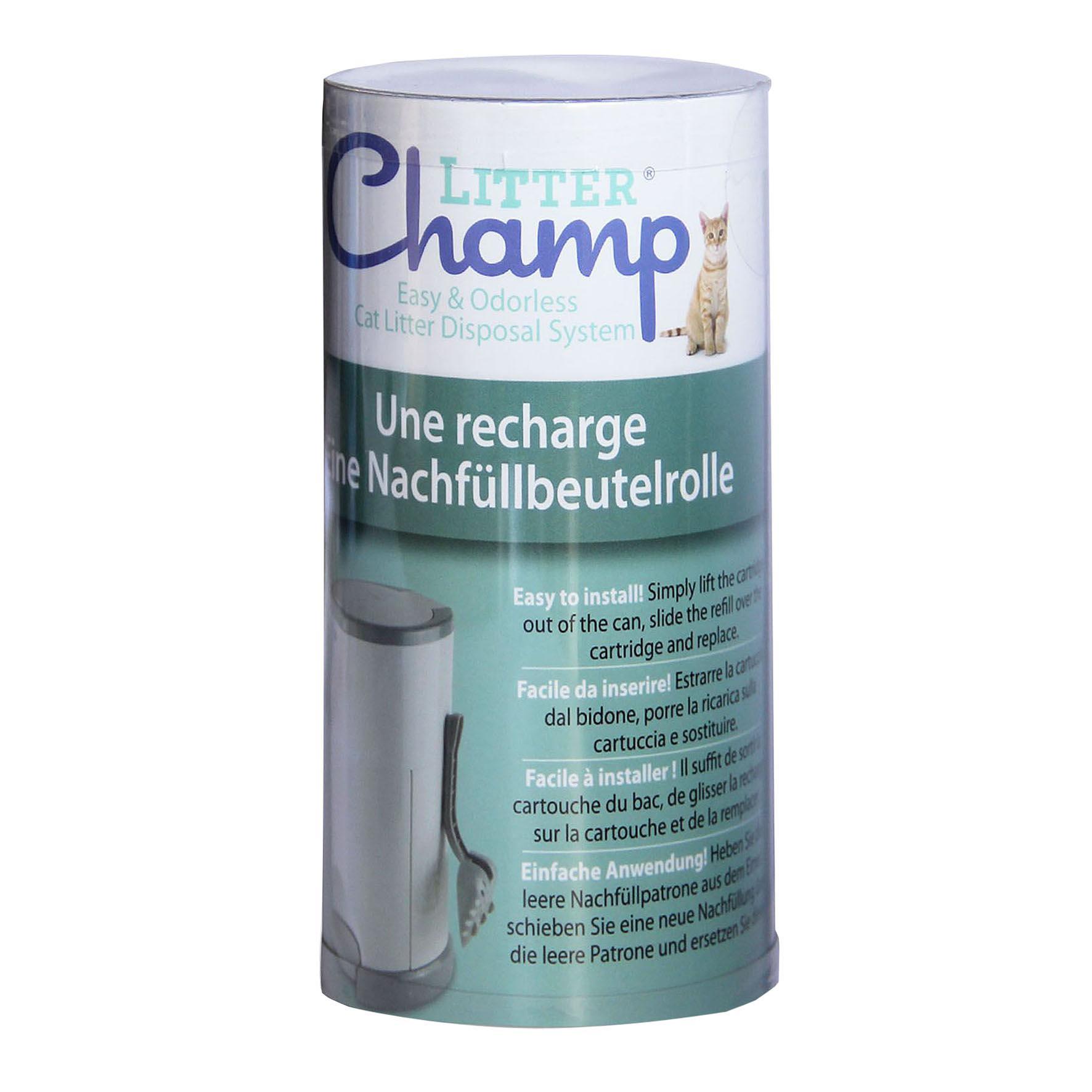 LITTER Champ  Rouleau, sachet de rechange, 6.5 mètres 