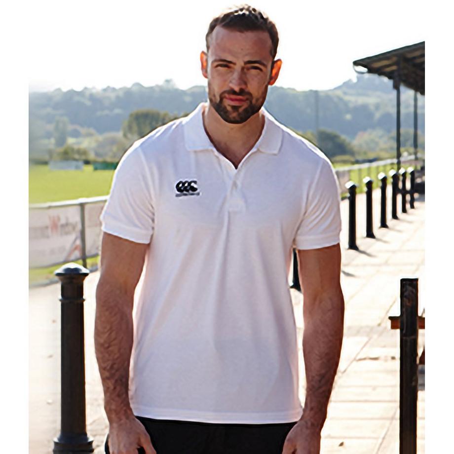 Canterbury Waimak Polo Piqué Manica Corta  