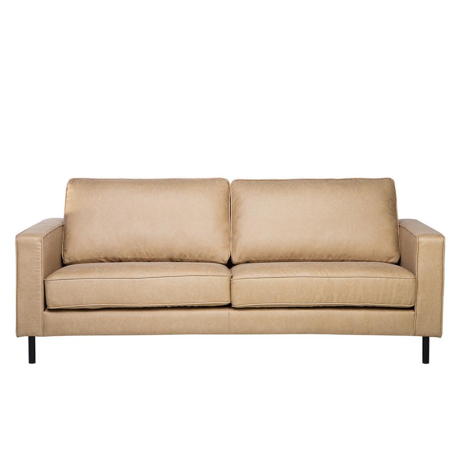 3 Sitzer Sofa aus Kunstleder Klassisch SAVALEN