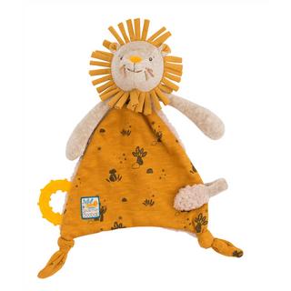 Moulin Roty  Doudou attache-tétine lion, Sous mon baobab, Moulin Roty 