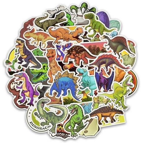 Gameloot Aufkleber, 50er Pack - Dinosaurier  