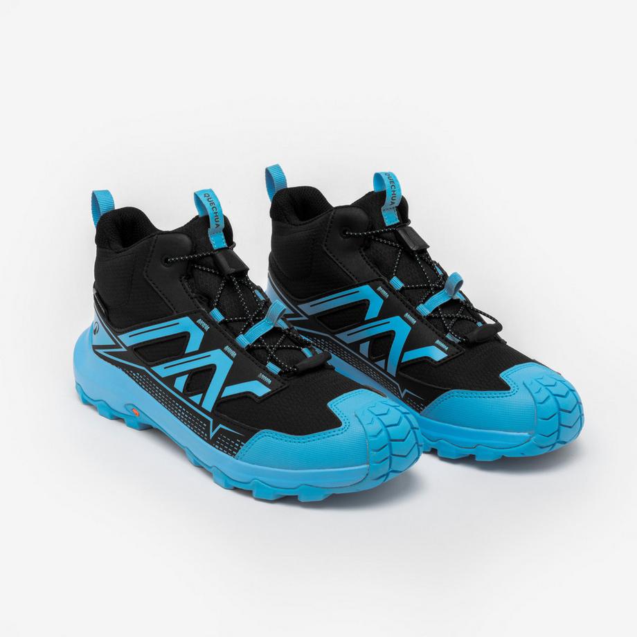 QUECHUA Crosscrock Scarpe da Trekking Impermeabili Bambino con Lacci  