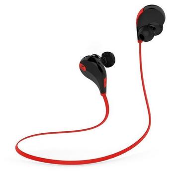 Auricolari wireless sportivi rossi