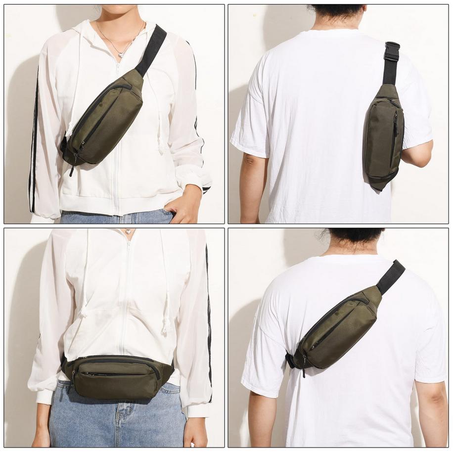 Only-bags.store Gürteltasche mit verlängertem Gürtel Moderne Umhängetasche  