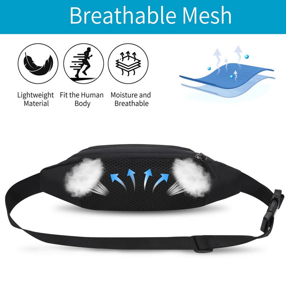 Only-bags.store Gürteltasche mit verlängertem Gürtel Moderne Umhängetasche  