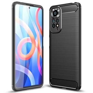 Cover-Discount  Xiaomi Redmi Note 11 - Metall Carbon Look Hülle 