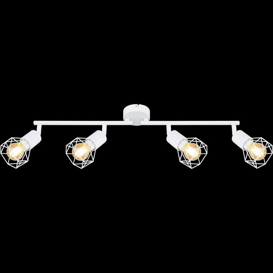 mutoni Radiateur Xara I métal blanc 4xE14  