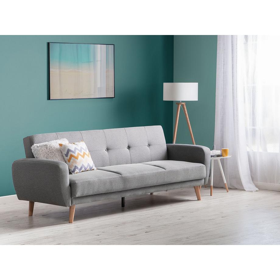 Beliani 3 Sitzer Sofa aus Stoff Klassisch FLORLI  