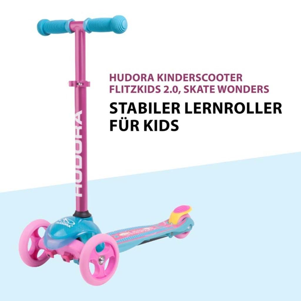 HUDORA  Flitzkids 2.0 Skate Wonders 