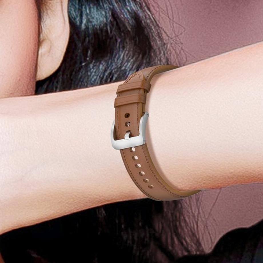 Avizar  Bracelet Cuir Galaxy Watch 46mm 