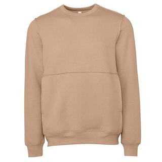 Bella + Canvas  Pullover, Rohe Nähte 