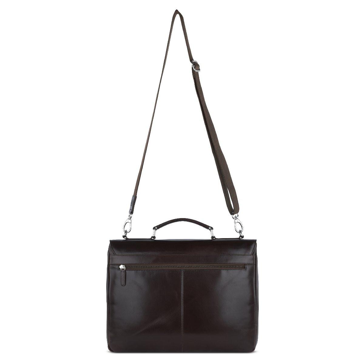 BUGATTI Romano Aktentasche S Dunkelbraun  