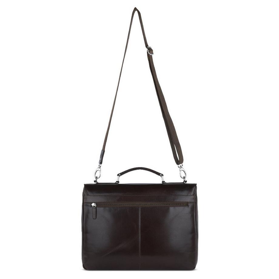 BUGATTI Romano Aktentasche S Dunkelbraun  