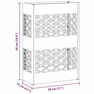 VidaXL Sonnenschirmhalter stahl  
