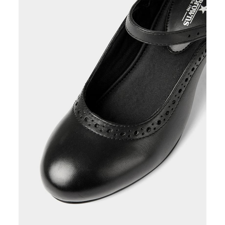 Joe Browns Scarpe Mary Jane in pelle con goffratura  