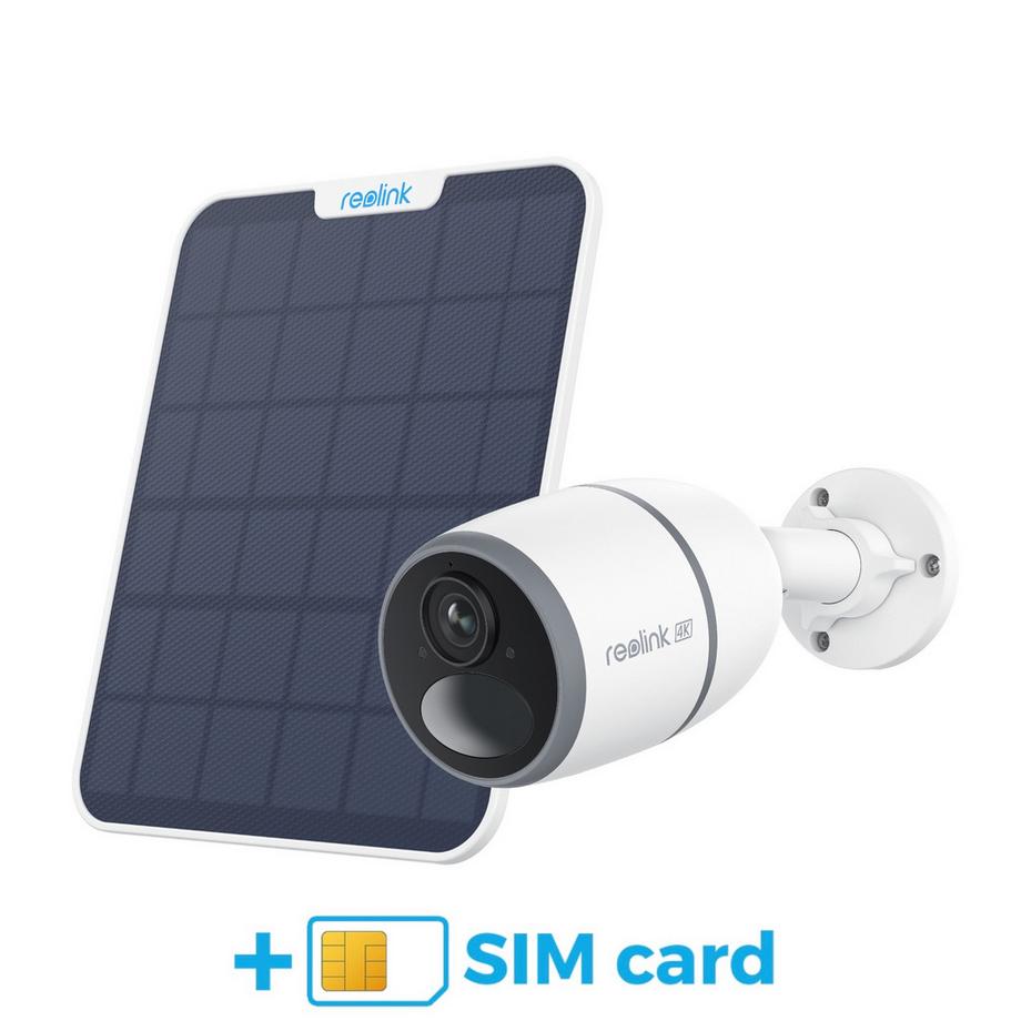 Reolink Go G340 4K LTE- Caméra + panneau solaire & Sim