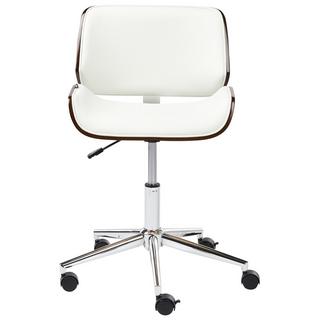 Beliani Chaise de bureau en Cuir PU Rétro TOTOWA  