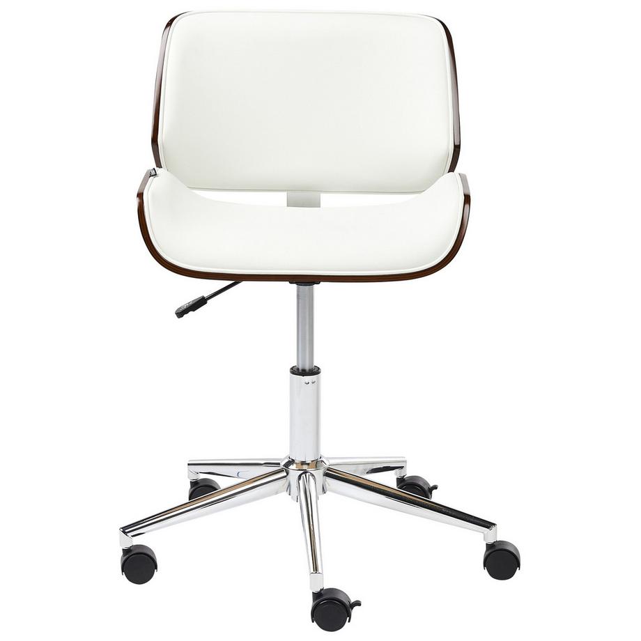 Beliani Sedia da scrivania en Pelle sintetica Retrò TOTOWA  