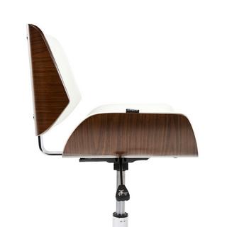 Beliani Chaise de bureau en Cuir PU Rétro TOTOWA  