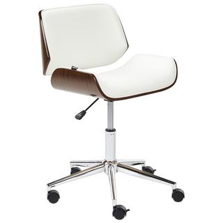 Beliani Chaise de bureau en Cuir PU Rétro TOTOWA  