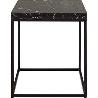 mutoni Table basse Brynlee noire 40x40  