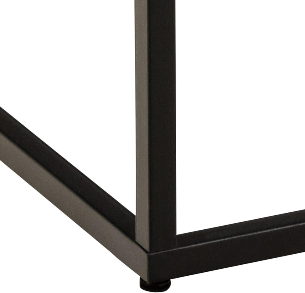 mutoni Tavolino Brynlee nero 40x40  