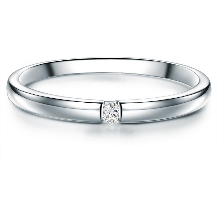 Ring Sterling Silber Topas weiß