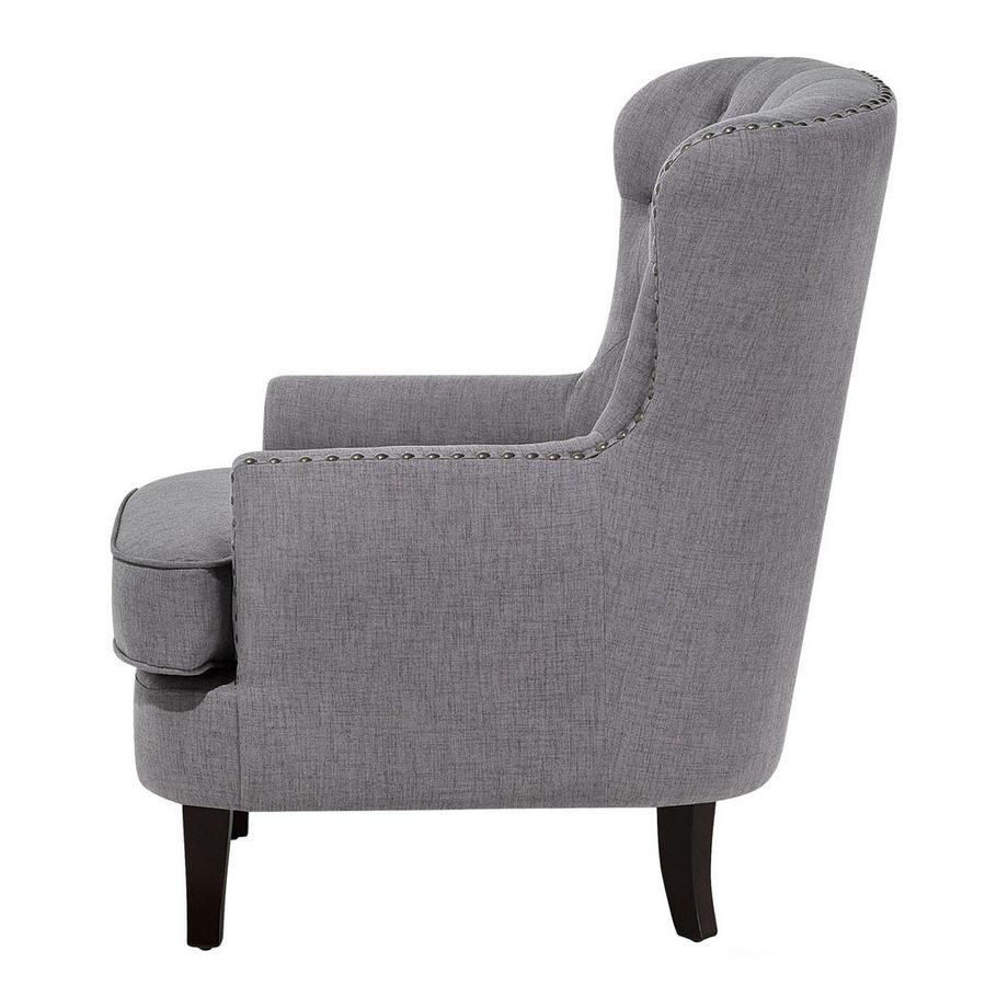 Beliani Fauteuil en Tissu Rétro VIBORG II  