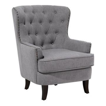 Fauteuil en Tissu Rétro VIBORG II