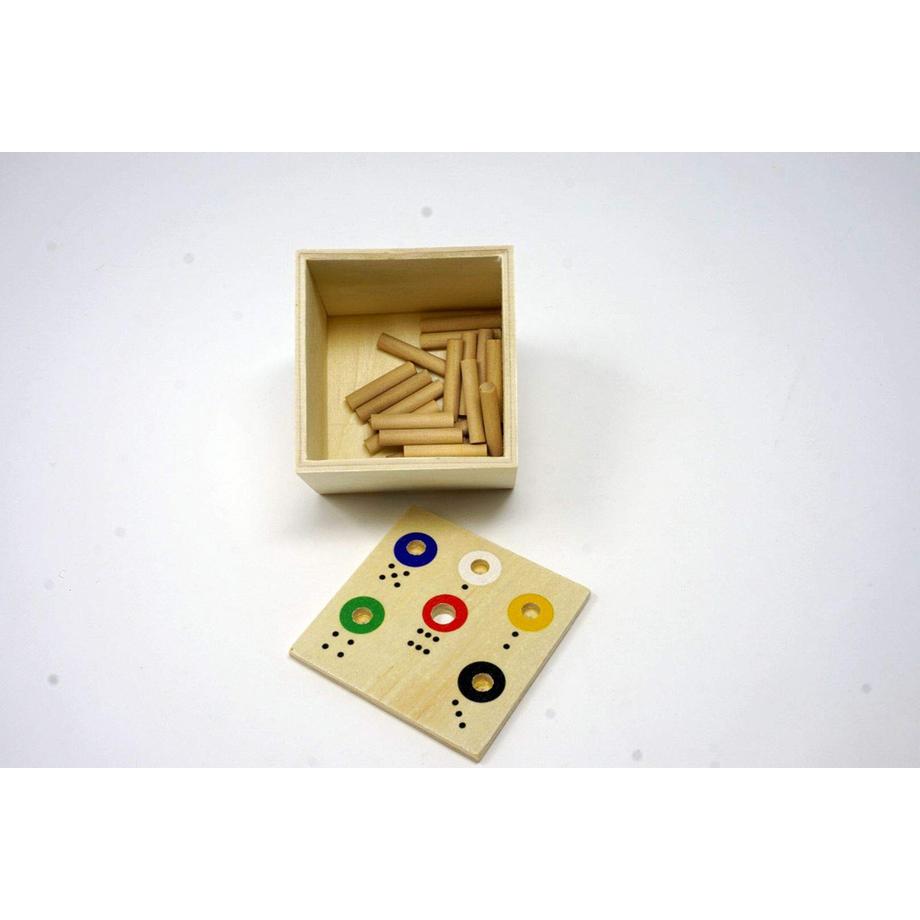 Activity-board  Spaß für die ganze Familie zum Lernen von Zahlen und Farben | Würfelspiel | Reisespiele für unterwegs 