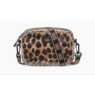 Calvin Klein Janey II Clear Leopard Print Umhängetasche  