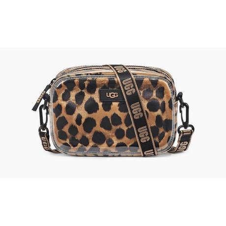 Calvin Klein Janey II Clear Leopard Print Umhängetasche  