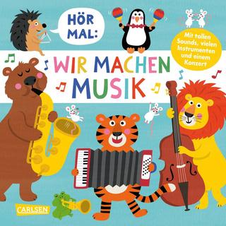 Hör mal (Soundbuch): Wir machen Musik Holtfreter, Nastja; Holtfreter, Nastja (Illustrationen) Copertina rigida 