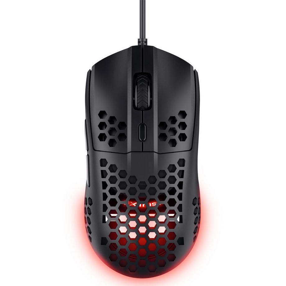 Trust  Mouse da gioco leggero GXT 928 Helox nero 