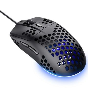 Mouse da gioco leggero GXT 928 Helox nero