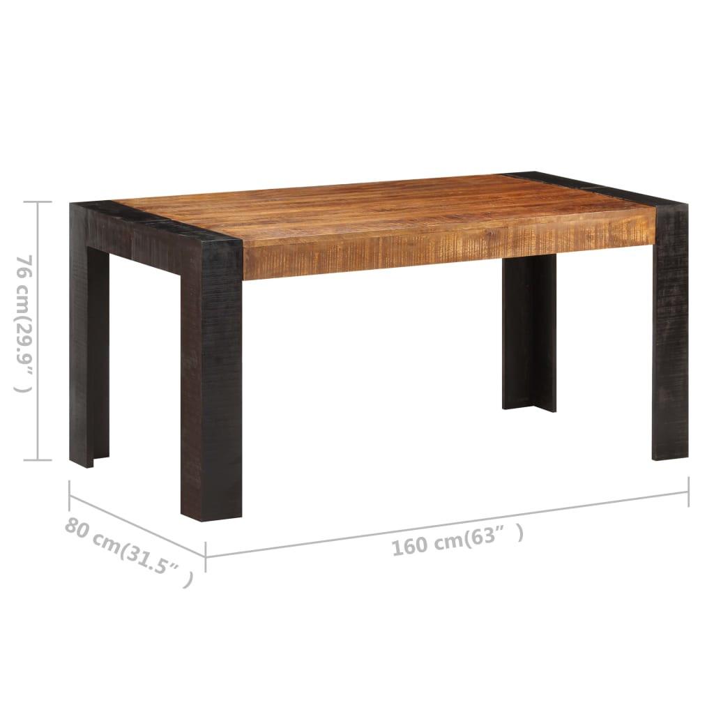 VidaXL Table de salle à manger bois  