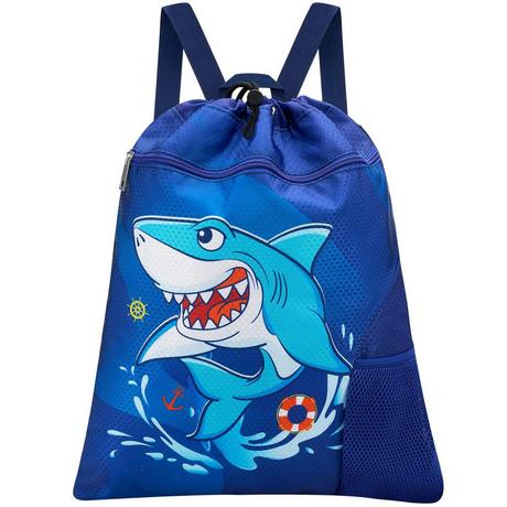 Only-bags.store Sac à Dos Enfant Imperméable Motif Requin  