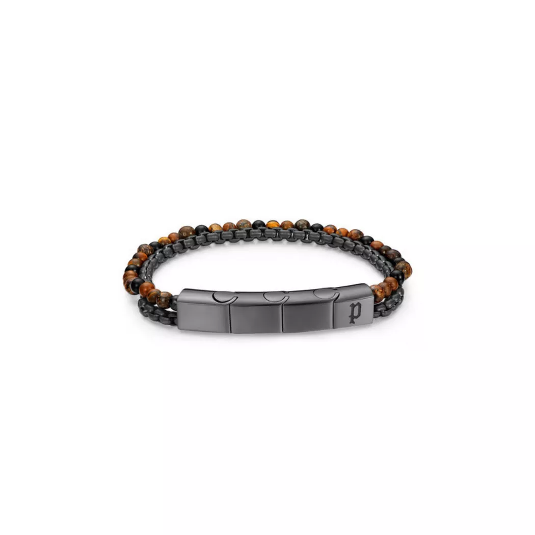Police PEAGB0039701 Double Impact Herren Armband