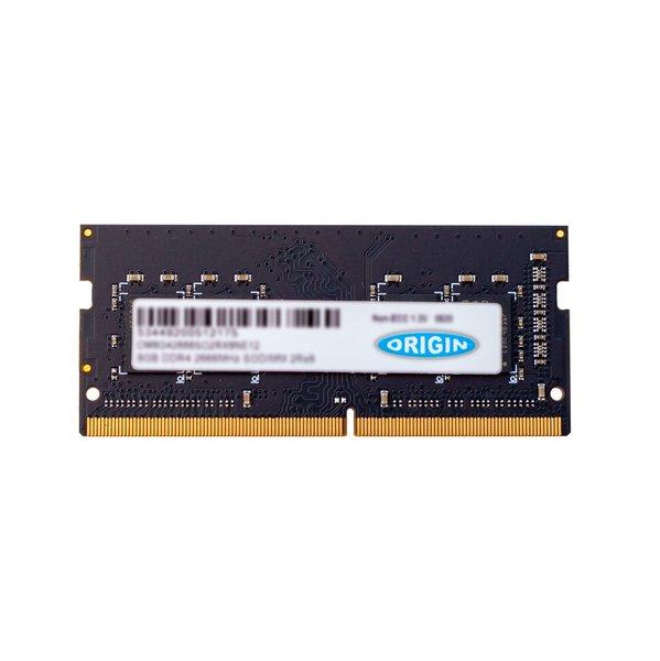 ORIGIN STORAGE  8GB DDR4 2666MHz SODIMM 2Rx8 Non-ECC 1.2V memoria 1 x 8 GB 