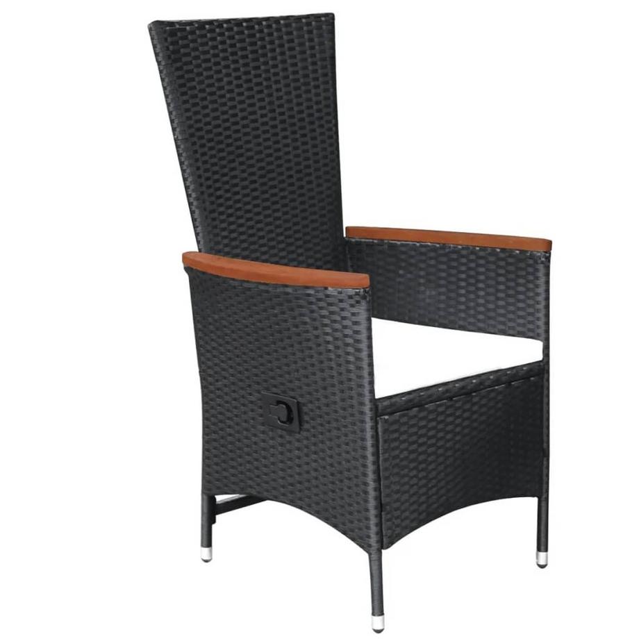 VidaXL set da pranzo Polirattan  
