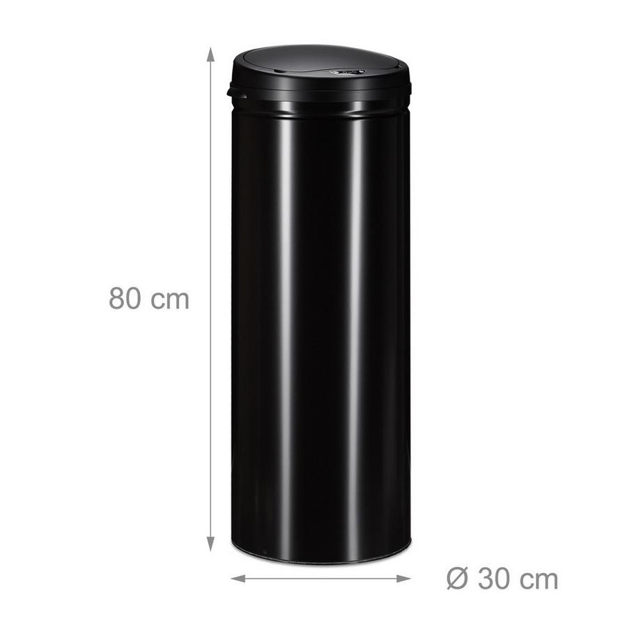 Northix Cestino per rifiuti con sensore di movimento, bidone della spazzatura, contenitore per la carta da cucina  