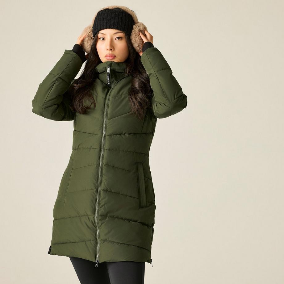Regatta Schmale Steppjacke mit Kapuze  
