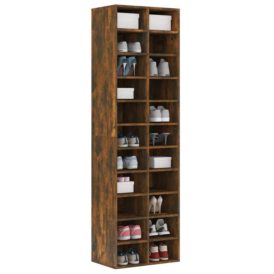 VidaXL Armoire à chaussures bois d'ingénierie  