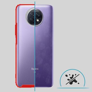 Avizar  Coque Redmi Note 9T 5G Contour Rouge 