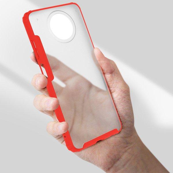 Avizar  Coque Redmi Note 9T 5G Contour Rouge 