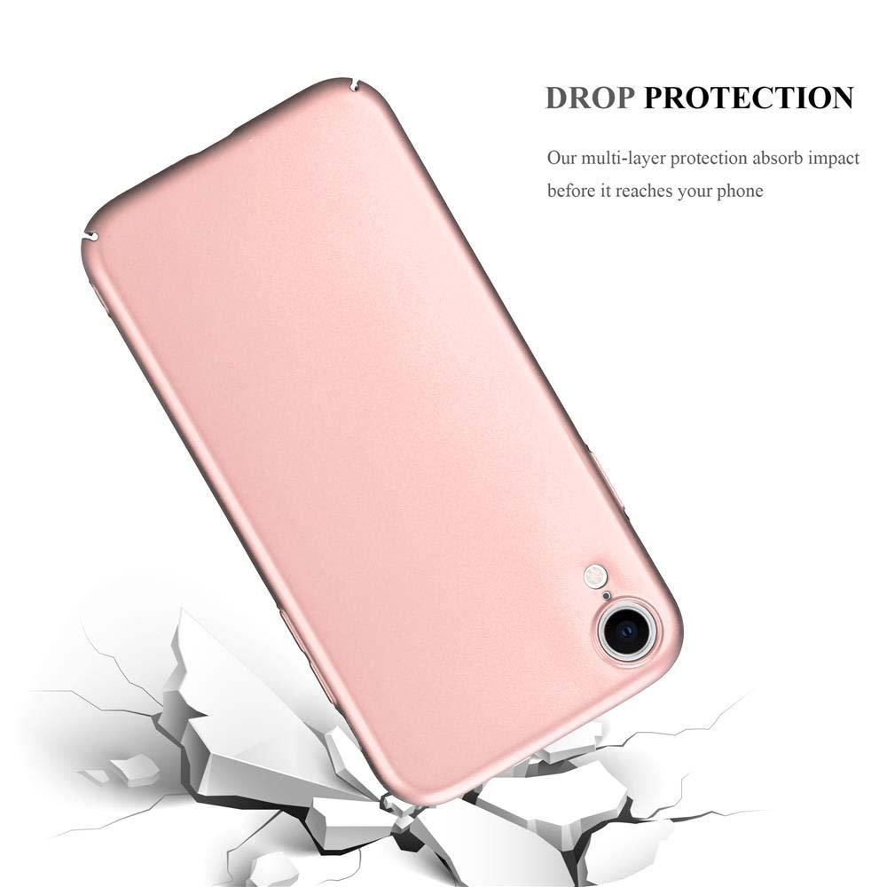 Cadorabo  Hülle für Apple iPhone XR Hard Case in Metall Optik 