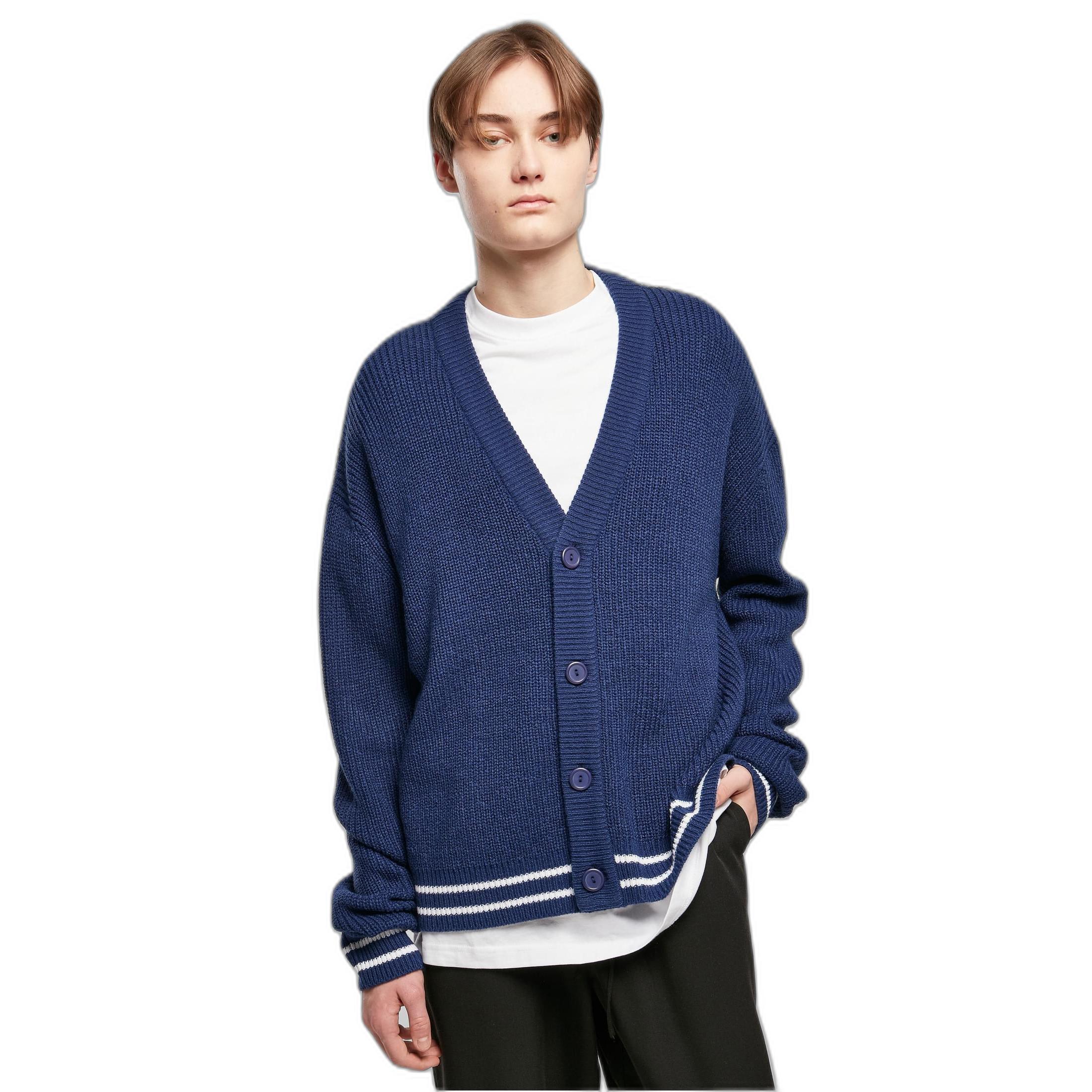 URBAN CLASSICS Cardigan Sporty Boxy  