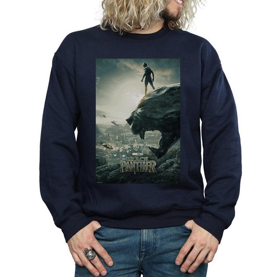 MARVEL Black Panther Movie Poster Sweatshirt  