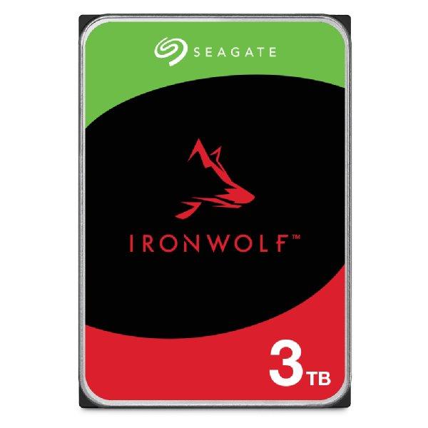 Seagate  IronWolf ST3000VN006 Interne Festplatte 3.5 Zoll 3000 GB Serial ATA III 